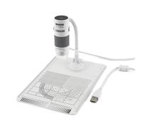 Digital Microscope USB 75x 300x Magnifier on Flexible Stand LED Carson MM-840