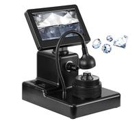 Digital Microscope with 4.3" Display, LED Light, 50-1000X Magnification, Focus Range 10~40mm, Ideal for Observing Coins and Jewelry