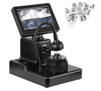 Digital Microscope with 4.3" LCD, 50-1000X Magnification, LED Light, Ideal for Diamond Girdle and Inscription Viewing, Biological Microscope Kit