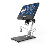 Digital Microscope with 8.5-Inch LCD Screen, 1080P High-Definition Coin Microscope for Industrial and Mobile Phone Repair, Tools for Electronics Inspection