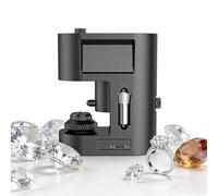 Digital Microscope with HD Screen, Dual Screen Diamond Girdle Viewer, LED Fill Light, Ideal for Viewing Diamond Inscriptions and Details