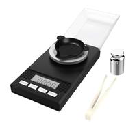 Digital Milligram Pocket Scales 0.001g×10g Accuracy Jewelry Coins Kitchen 6 Mode Mini Gram Scale