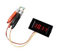 Digital Milliohm Meter 4-wire 20Ohm Resistor Low Ohm Resistance Tester 2000 Milliohm Multimeter With Kelvin Test Probe(0-2000 mOhm)