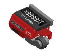 Digital Miter Saw Measuring Tool with Adjustable Clamp and Large LCD Screen for High-Accuracy Cuts