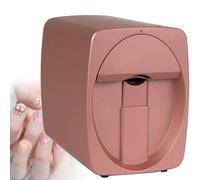 Digital Mobile Nail Art Printer-Portable Nail Painting Machine 3D Nail Printer Machine Support WiFi/DIY,Printing and Rying as One, for Beauty Personal Care for Girls' Home Nails(Rose Gold)