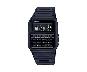 Digital Model Casio Collection Retro Mens Digital Watch with Plastic Black Strap CA-53WF-1BDF. Brand CASIO