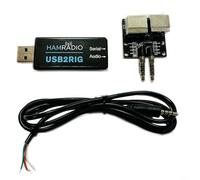 Digital Modes Interface for Yaesu FT-817 FT-818 with Built-in Audio Codec Stable Data Transmission USB Serial Port Audio Isolation Suitable for Amateur Radio Digital Communication