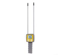 Digital Moisture Meter 0-80% for Hay Straw Grass - Dual Probe Sensor with LCD Backlight - Portable Dampness Detector for Agriculture & Farming Use
