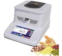 Digital Moisture Meter, Portable Analyzer for Food, Plants, and Building Materials, 120g Capacity, 0.001g Readability, Temperature Range 40-230°C
