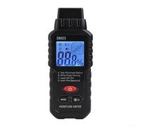 Digital Moisture Tester, Moisture Meters Digital Wood Moisture Tester, 4 Selectable Modes for Timber, Sandstone, Brick, Carpentry Use, Large Screen