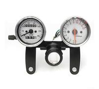 Digital Motorcycle Speedometer and Tachometer Gauge with Robust ABS Housing, Designed for Precise Speed and Odometer Readings on Multiple Motorcycles