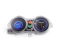 Digital Motorcycle Speedometer with 7 Color Options, Multifunctional Display for Speed, Oil Level, and Mileage Information