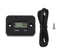 Digital Motorcycle Timer - LCD Motor Timer | Engine Repair Timer - Motorcycle LCD Waterproof Digital Display Maintenance Repair Sensor Electronic Waterproof Upgrade War