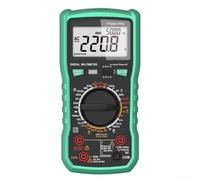 Digital Multimeter 2000V Professional Electrical Tester with Temp Probe for Solar Panels - Anti-Burn 6000 Counts LCD Display