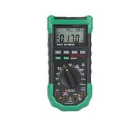 Digital Multimeter 5 in 1, Auto Range Multifunction Tester for Voltage, Lux, Sound Level, Temperature, and Humidity - Ideal for Beginners and DIY Projects