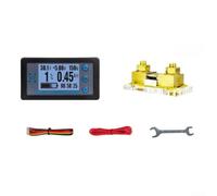 Digital Multimeter 8-120v Battery Tester with Shunt - 100a/200a/300a/500a Current Measurement Real- Voltage Power Capacity Display 12864 LCD (200A)