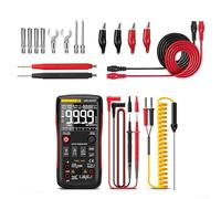 Digital Multimeter, 9999 Count Auto Ranging True RMS with NCV Detection High Accuracy Voltage Tester for Professional Electrical Diagnostics(D)