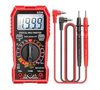 Digital Multimeter, AC DC Voltage Tester with Resistance Diode Check, Portable SZ06 Meter for Home Electrical Maintenance