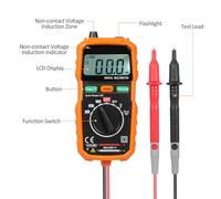 DIGITAL MULTIMETER ACCURATELY MEASURES VOLTAGE RESISTANCE CONTINUITY FOR ELECTRICIAN TESTS HOME USE