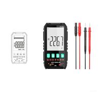 Digital Multimeter, Auto-Ranging 106B NCV Detection AC/DC Voltage Current Resistance Tester Compact Portable for Electrician Home Repair