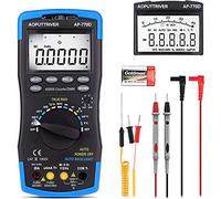 Digital Multimeter Autoranging AP-770D TRMS 40000Counts Multimeter Tester Voltmeter Ammeter with High Precision for NCV AC/DC Voltage Current Resistance Capacitance Frequency Diodes hFE Temperature