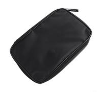 Digital Multimeter Bag, Heavy Duty Nylon Storage Case with Shockproof Sponge, Protective Tool Pouch for Meters and Instruments, 220mm Black