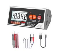Digital Multimeter Containing Data Storage Temperature Scale Changing and Circuit Analysis for Experts Workers Rechargeable Multimeter