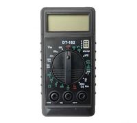 Digital Multimeter DT182 for For MINI Projects Measures AC DC Voltage Resistance and Includes Transistor Testing Mode
