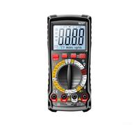Digital Multimeter for Automotive and Solar PV Testing, Auto-Ranging Voltage Current Resistance Capacitance Frequency Diode Transistor NCV Detector(Black)