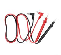 Digital Multimeter Leads - 61.5cm Cable with Copper Probe Needle, ABS Soft Rod & Full Sheath for Secure Connection, 1.5cm Effective Tip, 72cm Total Length