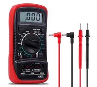 Digital Multimeter Portable Tester, Aeyytoe Professional AC Current Voltage Detector, Multi Tester Ammeter Voltmeter Ohm Voltage Tester, 3 in 1 Multimeter for Electrician XL830L