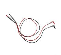 Digital Multimeter Probes Set CAT II 1000V 10A with Gold Plated Tips for alligator Clips Needle Probe for mini Hooks for Clamp Meter for battery Voltage Tester 120cm