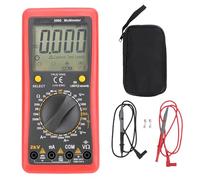 Digital Multimeter Professional Accurate Measurement 2000V 200mA 20MΩ Smart Anti Burning Voltage Current Meter Tester for Electricians Engineers Technicians ABS Material