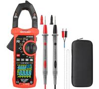 Digital Multimeter, Professional Clamp Multimeter with Non-Contact Voltage Tester, Amp Meter with 1000V/1200A AC/DC, High definition LCD Display & Audible Buzzer MAYILON MY2025D
