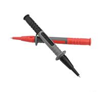 Digital Multimeter Test Leads Kit CAT IV 600V Flexible Silicone Cables with Needle Probe & for alligator Clips for Electrician Tools - 50 Inch
