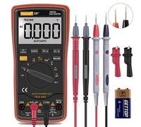 Digital Multimeter,Thsinde Auto-Ranging Digital Multimeter with Alligator Clips, AC Voltage Tester,Voltage Alert, Amp/Ohm/Volt Multi Tester/Diode and Continuity Test HZ with Backlight LCD Display