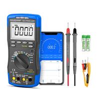 Digital Multimeter TRMS AC/DC 1000V 20A Bluetooth, Voltmeter 770HC für Haus | 6000 Zählen Multifunktionstester APP Widerstands-, Durchgangs-, Kapazitäts-, Frequenz-, Diodentests, Data Hold, NCV Werkstatt