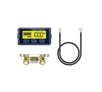 Digital Multimeter Volt Meter for EV for battery 8-120V Coulomb Counter with LCD Display Real-Time Monitoring Waterproof Design Compact Size(8-120V 100A(0-150A))