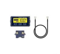 Digital Multimeter Volt Meter for EV for battery 8-120V Coulomb Counter with LCD Display Real-Time Monitoring Waterproof Design Compact Size(8-120V 50A(0-75A))