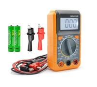 Digital Multimeter Voltmeter Tester with NCV,2000 Counts Multifunction for Measuring DC/AC Voltage, DC Current,Resistance,Battery measurement, Continuity and Diode