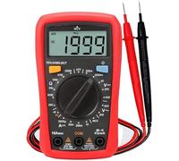 Digital Multimeter with Continuity Buzzer and Calibration Certificate and (Test Leads) Without Battery