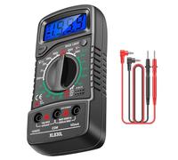 Digital Multimeter with LCD Display & Data Retention Function Support AC/DC Volt Amp Diode Resistance Measuring