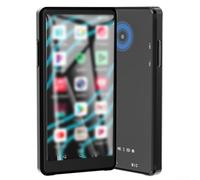 Digital Music Player With 64gb Storage And 5 Inch Touchscreen, 5.0 Wifi Support, Multi Format Audio Video Playback, Built In Speaker Fm Radio And 16mp Camera, Portable For Media Device Black
