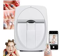 Digital Nail Art Printer, 3D Smart Machine with WiFi and USB, 2400dpi Resolution, AI Nail Face Recognition for Nail Studios and Enthusiasts