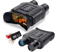 Digital Night Vision Binoculars, 20X Optical Zoom, 1640ft Viewing Range, High Sensitivity COMS Sensor HD Infrared Night Goggles for Hunting, Camping and Surveillance with 32GB Micro SD Card