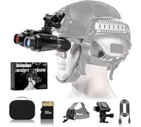 Digital Night Vision Binoculars - 8x Zoom 4K HD Goggles with Manual Focus for Hunting, Camping, Outdoor Surveillance