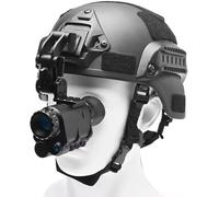 Digital Night Vision Monocular Infrared Helmet Mounted Night Vision GoggleHD Recording & Playback, for Camping, Surveillance,N