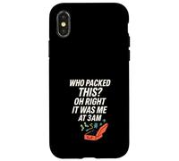 Digital Nomad Family Remote Work Travel Crew Lifestyle Case for iPhone X/XS