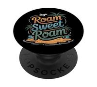 Digital Nomad Roam Sweet Roam Remote Worker PopSockets Adhesive PopGrip
