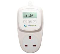 ( Digital Non Programmable) Digital Plug In Thermostat Electric Heating Wireless Greenhouse Hydroponic Green